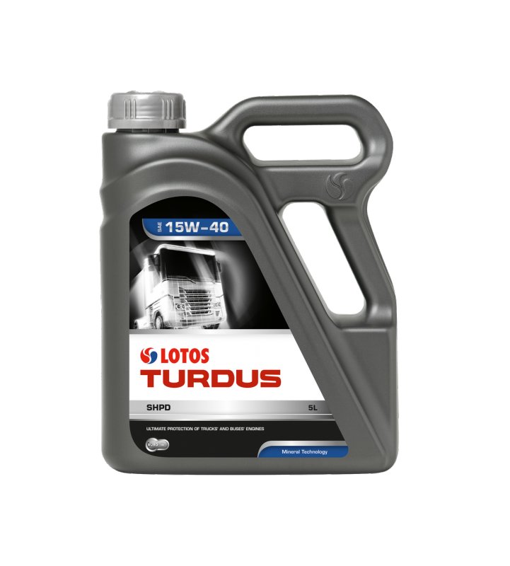 Олива моторна LOTOS TURDUS SHPD SAE 15W/40 5L